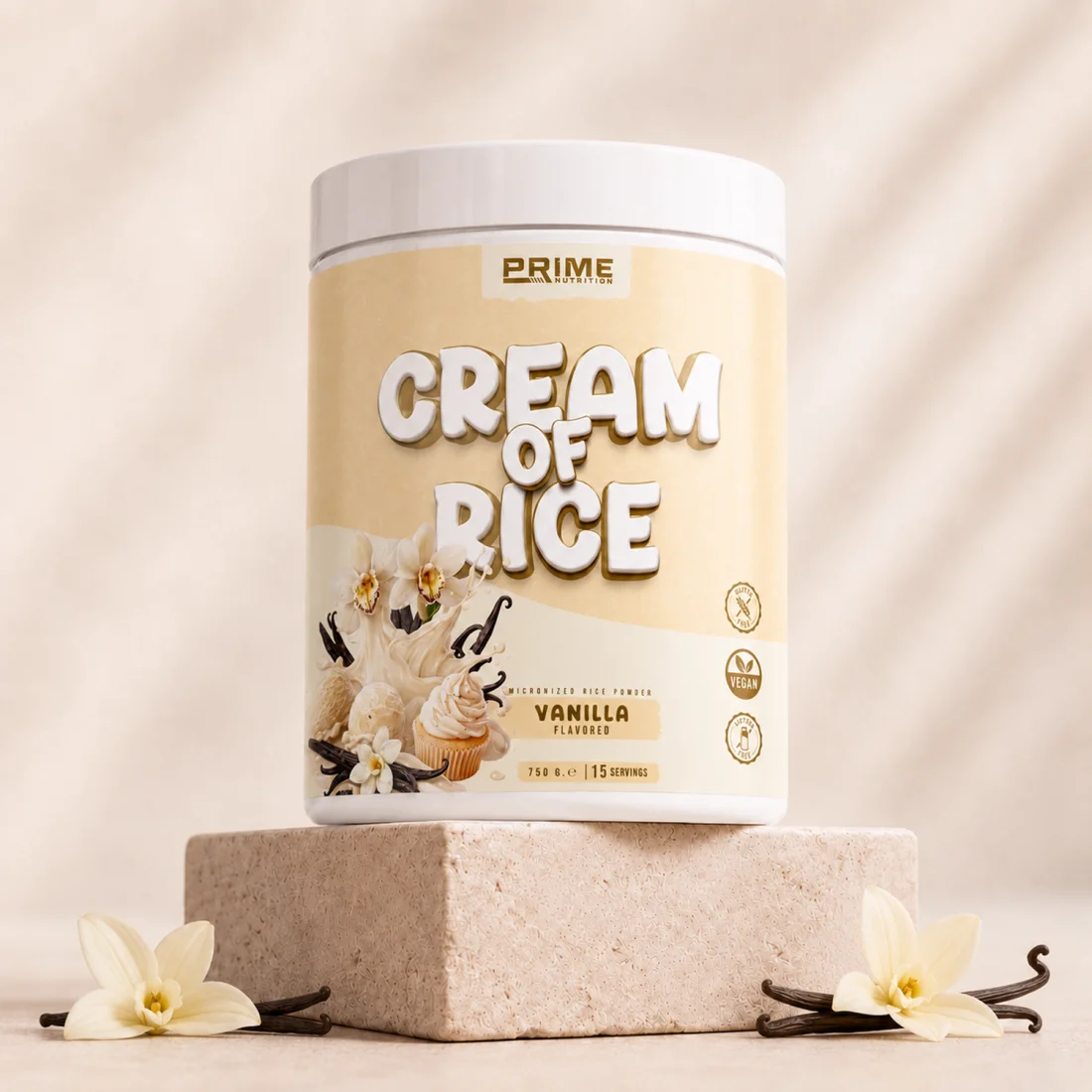 PRIME NUTRITION CREAM OF RICE 750 GRAM VANILYA AROMALI