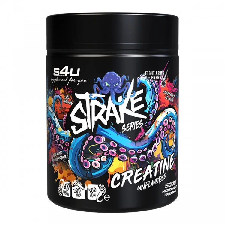 S4U STRIKE SERIES CREATINE 300G - AROMASIZ MIKRONIZE KREATIN