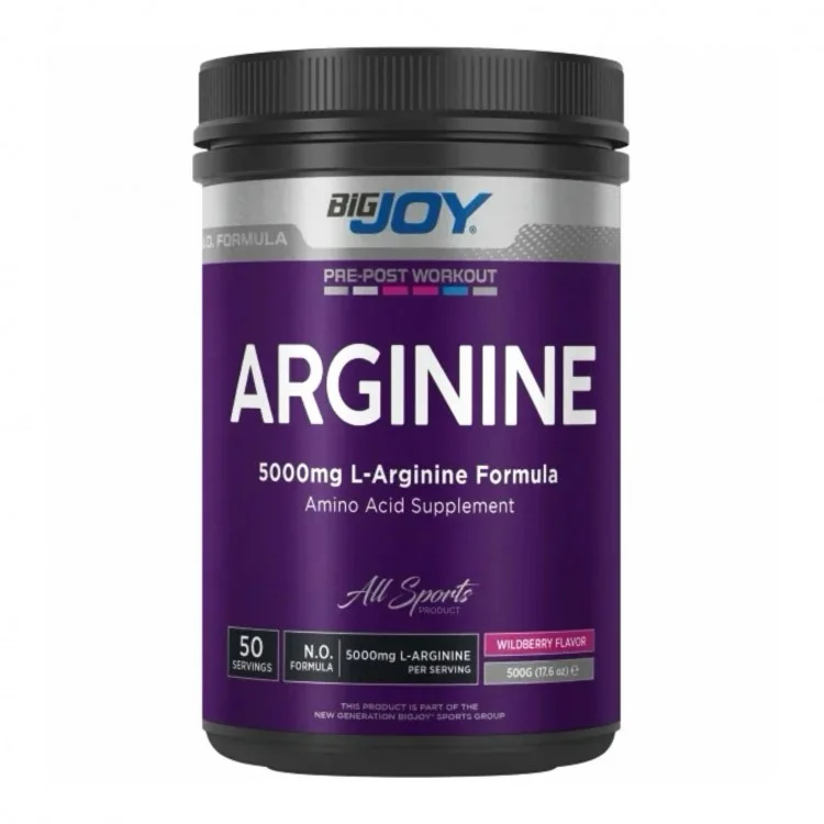 BİG JOY ARGİNİNE POWDER 500 GR ORMAN MEYVELI
