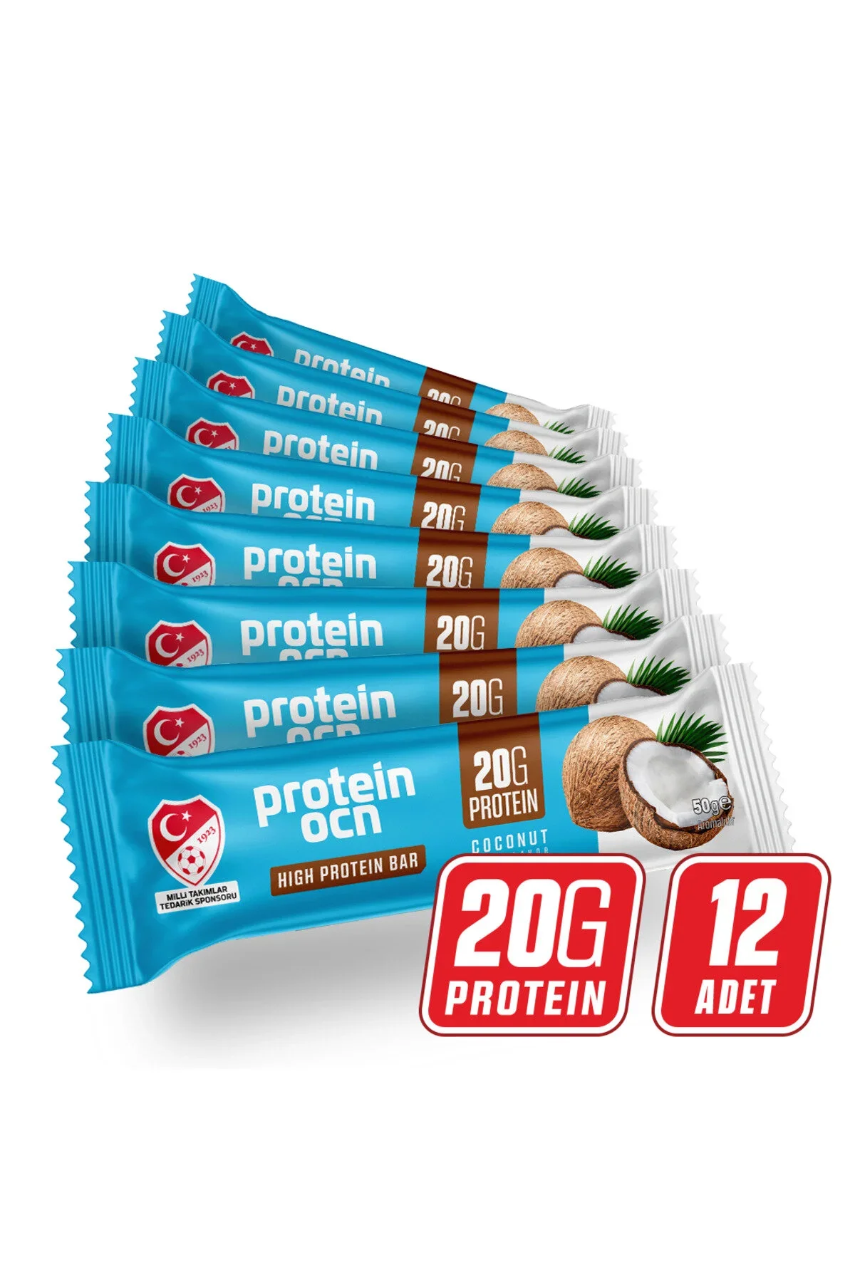 PROTEİNOCEAN HİNDİSTAN CEVİZİ AROMALI PROTEIN BAR - 12 ADET