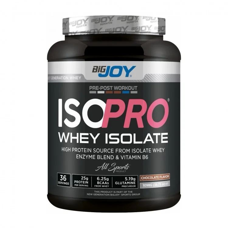 BİG JOY ISOPRO WHEY İSOLATE ÇİKOLATA AROMALI 1098 GR