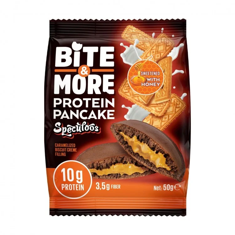 BİTE MORE PROTEİN PANCAKE SPECULOOS KAKAOLU (50 GR) - 1 ADET
