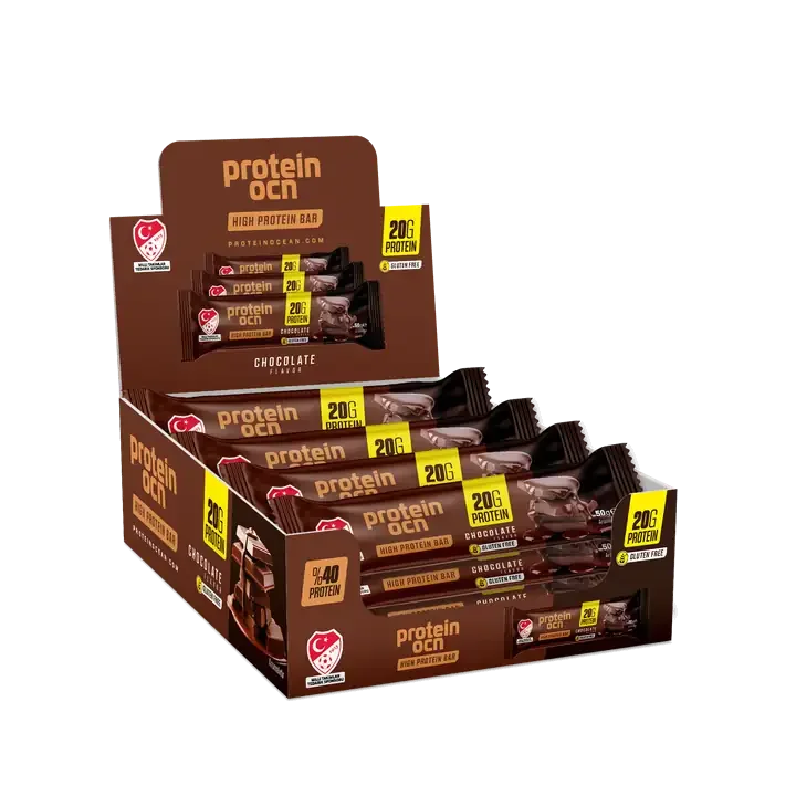 PROTEİNOCEAN ÇİKOLATA AROMALI PROTEIN BAR - 12 ADET
