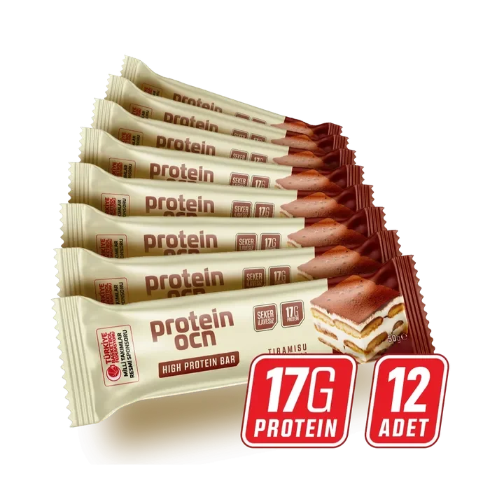 PROTEİNOCEAN TİRAMİSU AROMALI PROTEIN BAR - 12 ADET