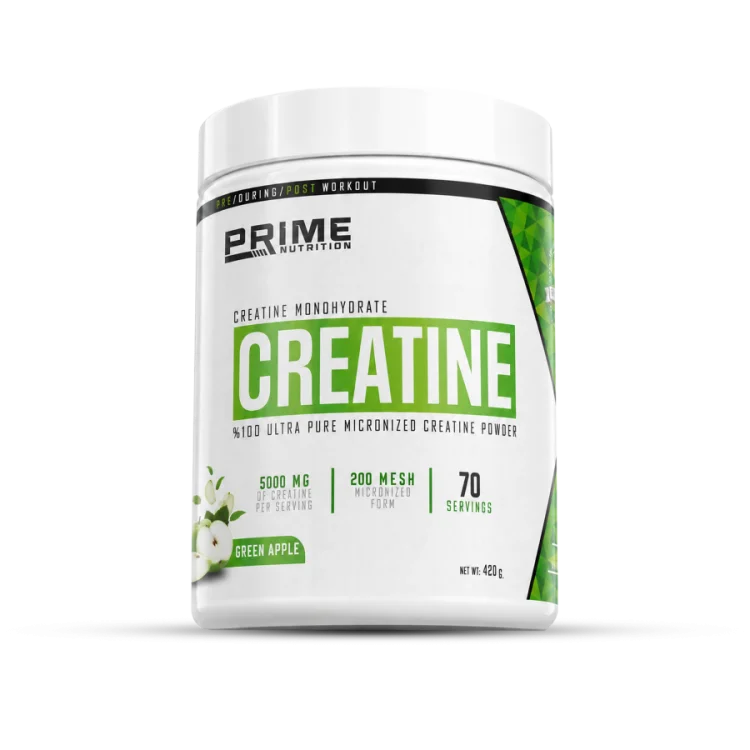 PRİME NUTRİTİON CREATİNE 420 GR YEŞİL ELMA AROMALI