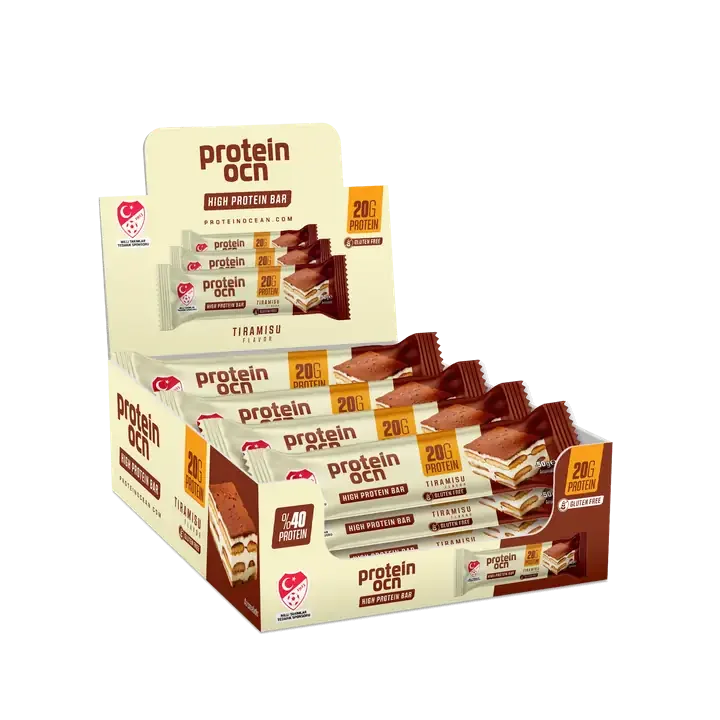 PROTEİNOCEAN TİRAMİSU AROMALI PROTEIN BAR - 12 ADET