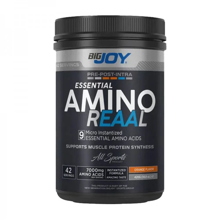 BİG JOY ESSENTİAL AMİNO REAAL 420 GR PORTAKAL AROMALI