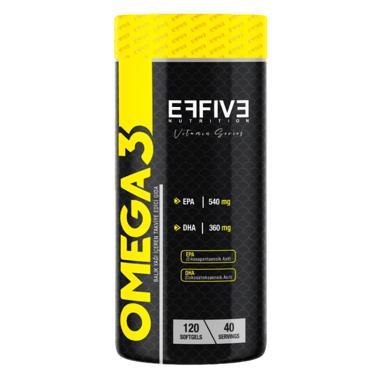 EFFİVE OMEGA-3 - 120 SOFTJEL