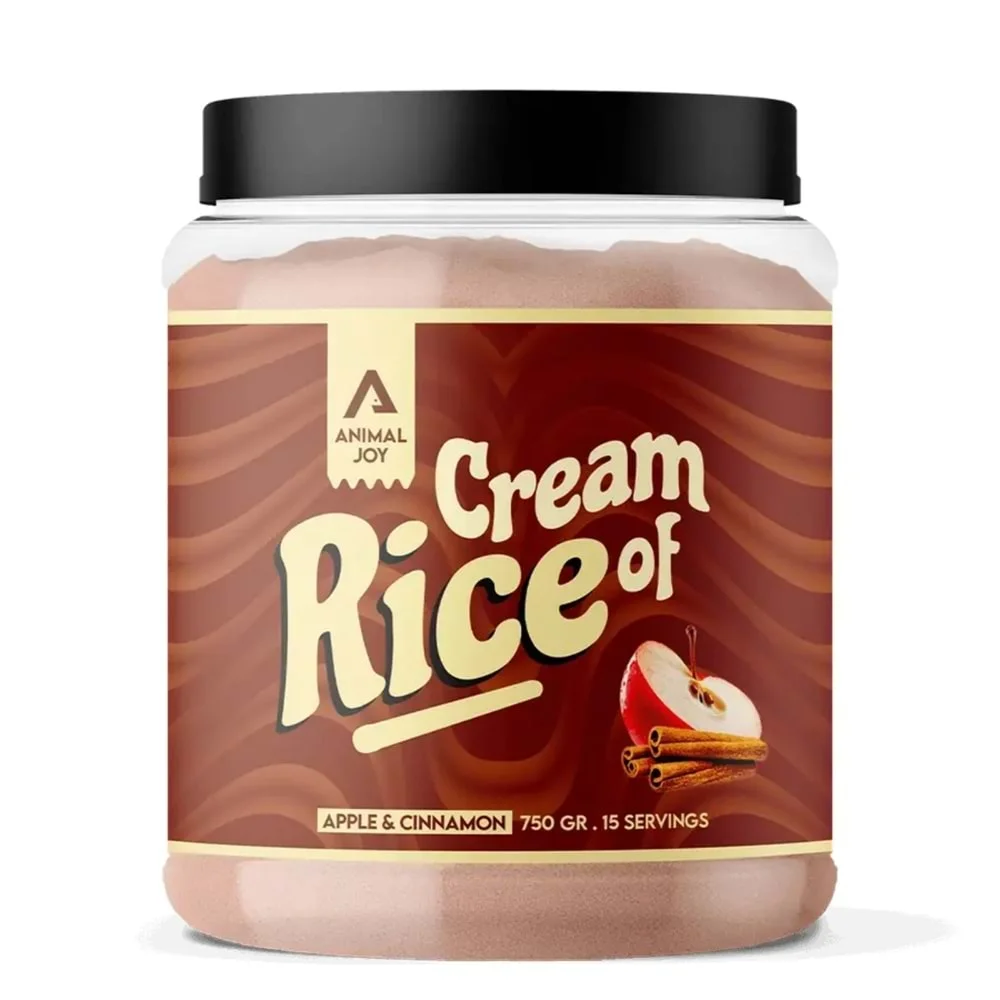 ANIMAL JOY RICE CREAM - PIRINÇ UNU KREMASI - ELMA TARÇINLI - 750 GR - 15 SERVIS