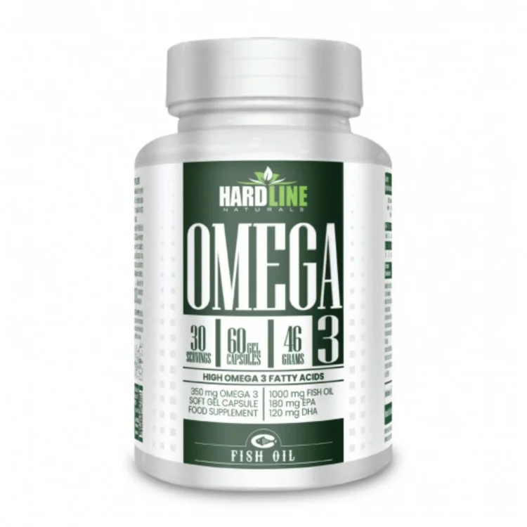 HARDLINE OMEGA 3 60 JEL KAPSÜL
