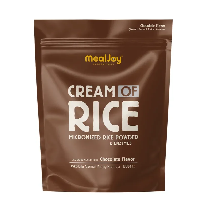 MEALJOY CREAM OF RICE – ÇIKOLATA AROMALI PIRINÇ KREMASI TOZ KARIŞIM 