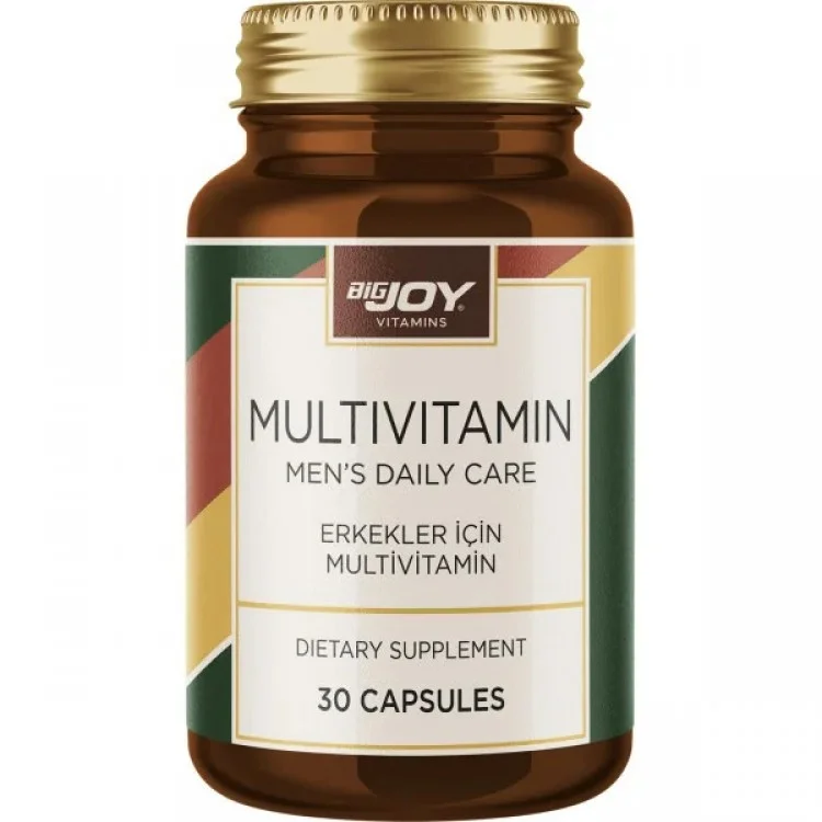 BIGJOY VİTAMİNS MENS MULTİVİTAMİN 30 KAPSÜL